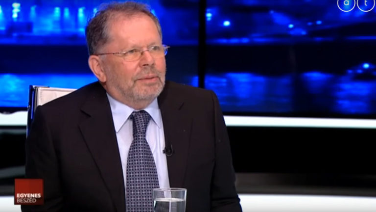Hann Endre, a Medián vezetője az ATV egyik műsorában