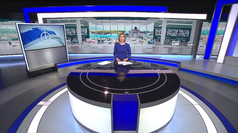 Részlet az M1 Híradó április 11-i adásából.