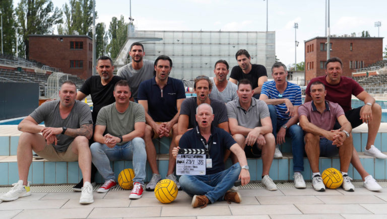 A nemzet aranyai filmforgatása