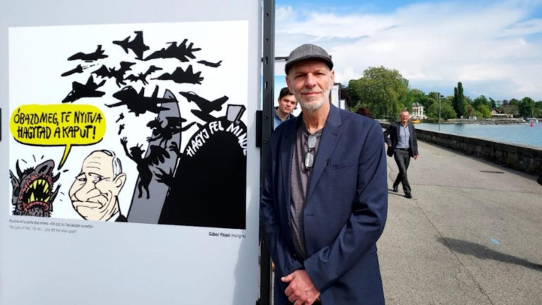 Pápai Gábor, a Népszava karikaturistája