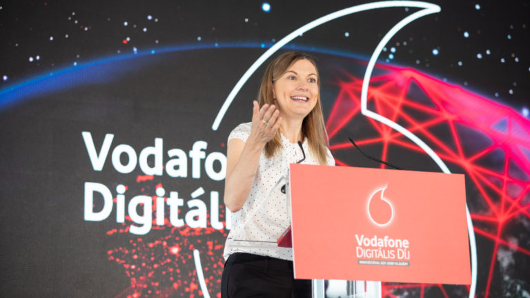 Amanda Nelson, a Vodafone Magyarország elnök-vezérigazgatója.