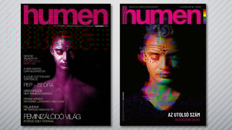 A Humen Magazin első és utolsó nyomtatott lapszáma.