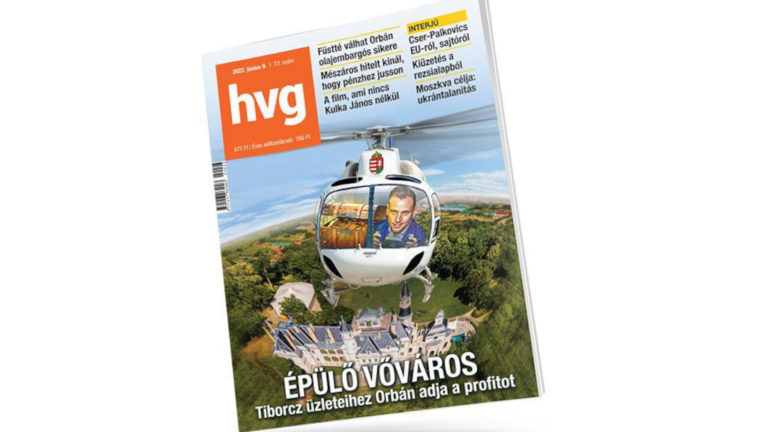 A HVG hetilap 2022. június 9-én megjelent lapszáma.