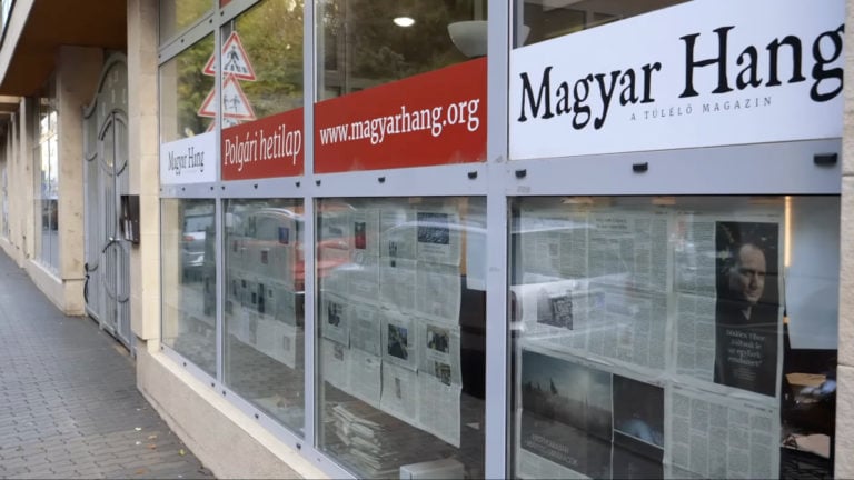 A Magyar Hang szerkesztősége.