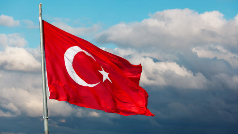 Török zászló, Törökország.