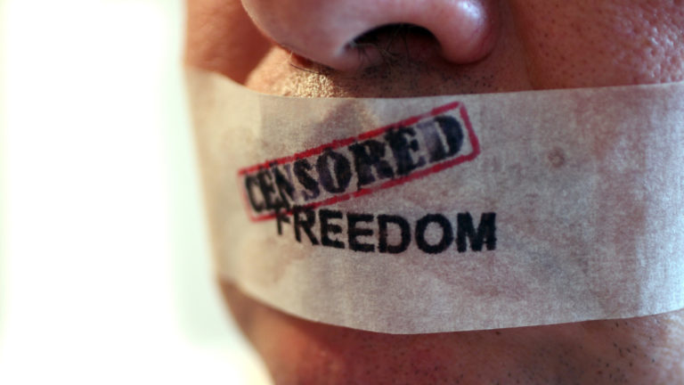 Cenzúra, szólásszabadság, sajtószabadság.