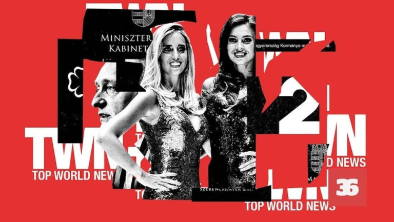 Rogán-Gaál Cecília és Sarka Kata, TWN portál