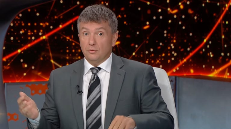 Velkovics Vilmos az EchoTV-ben korábban.