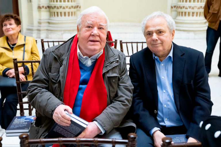 Gálvölgyi János és Rózsa György Radnai Péter könyvének bemutatóján