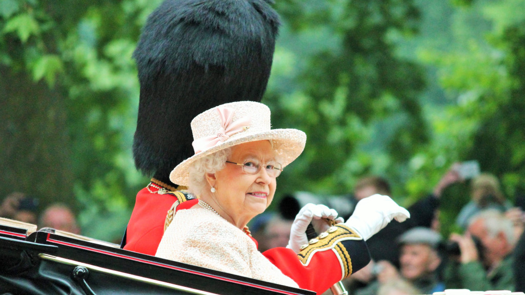 II. Erzsébet brit királynő.