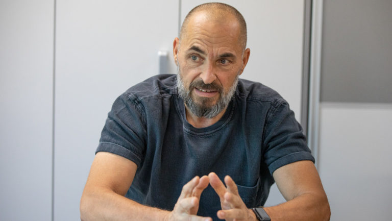 Palik László, a HelpU Radio ötletgazdája