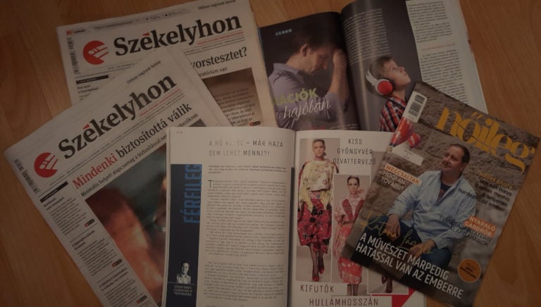Az erdélyi KESMA egyes lapjai - januárban hiába keresik őket az újságosnál