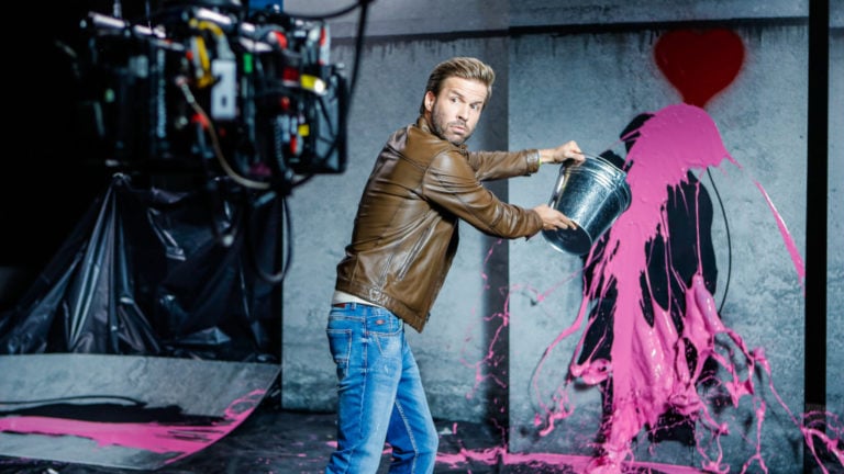 Sebestyén Balázs az RTL új arculatában