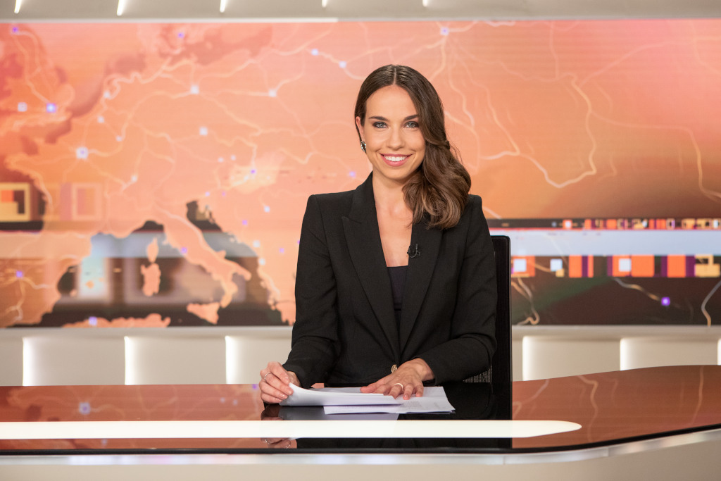 Kecsmár Alexandra, az RTL Híradó újdonsült műsorvezetője
