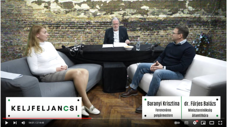 Fiala János (Keljfel Jancsi), Baranyi Krisztina és Fürjes Balázs vitája