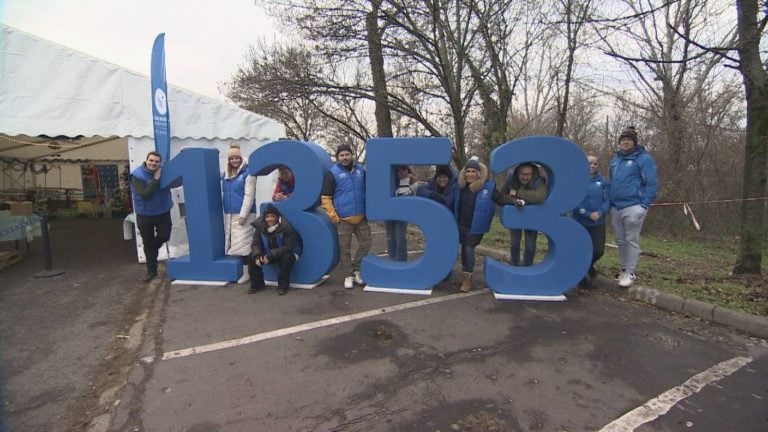 Az RTL adománygyűjtése az Ökumenikus Segélyszervezetnek .