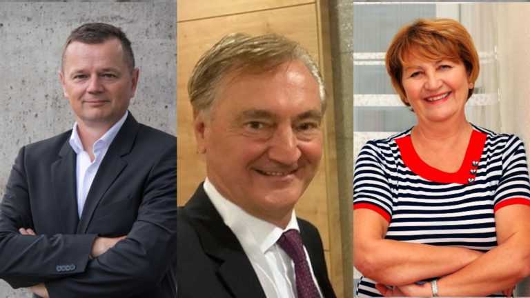 Az Önszabályozó Reklám Testület (ÖRT) vezetősége: Gerendi Zsolt főtitkár, Molnár Kálmán elnök és Fazekas Ildikó igazgató. Forrás: ÖRT.