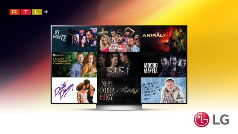 Az RTL+ streamingszolgáltatás LG tévén