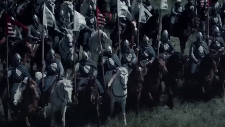 Jelenet az Aranybulla című hatrészes magyar sorozat előzeteséből. Forrás:YouTube.