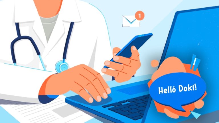 A Hello Doki! című sorozat főcíme.