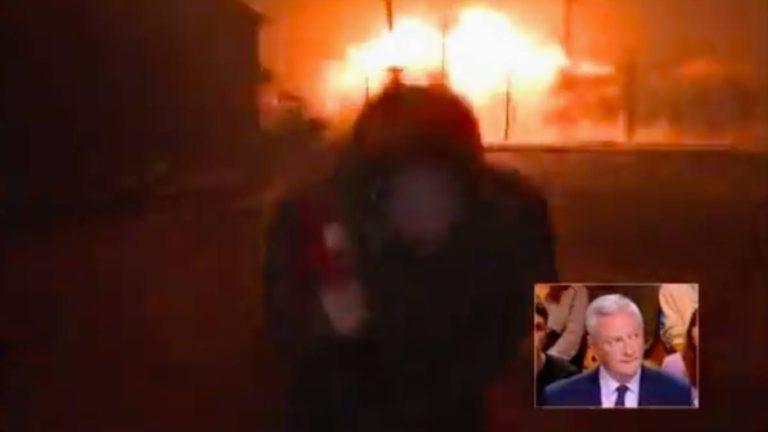 Paul Gasnier újságíró Kramatorszkban, az orosz támadás alatt.