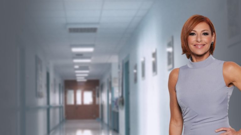 Jelenetkép a Praxis című magazinműsorból.