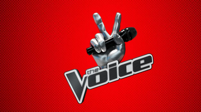 A The Voice című tehetségkutató logója