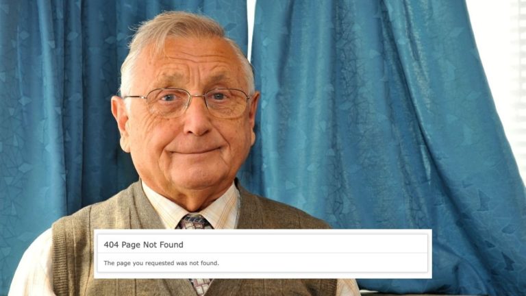 Jiri Menzel Oscar-díjas cseh filmrendező és a Magyar Hírlap hibaüzenete.