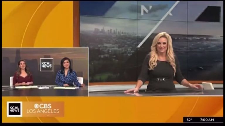 Alissa Carlson Schwartz a CBS időjárás-jelentésében