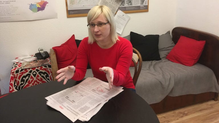 Katus Eszter, az Átlátszó oknyomozó újságírója