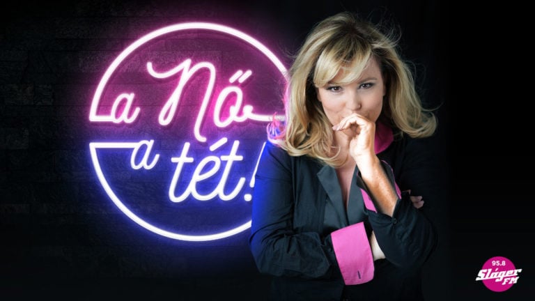 Liptai Claudia A Nő a tét műsorvezetőjeként