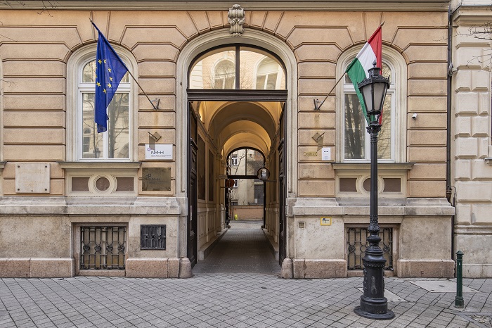 Az NMHH Médiatanács székházának épülete.