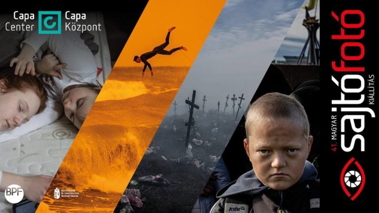 A 41. magyar sajtófotó pályázat plakátja