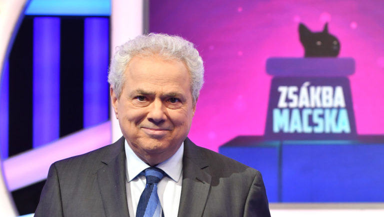 Rózsa György, a TV2 Zsákbamacska című műsorának műsorvezetőjeként