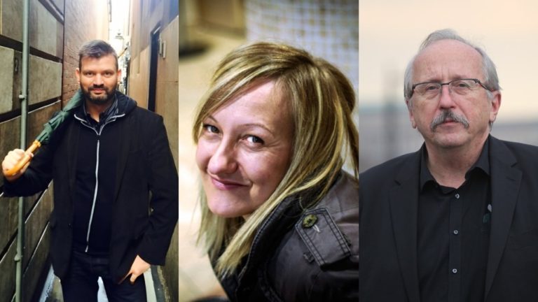 Katona Zoltán, Gyarmati Tímea és Niedermüller Péter.