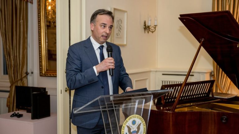 David Pressman, az Amerikai Egyesült Államok magyarországi nagykövete.