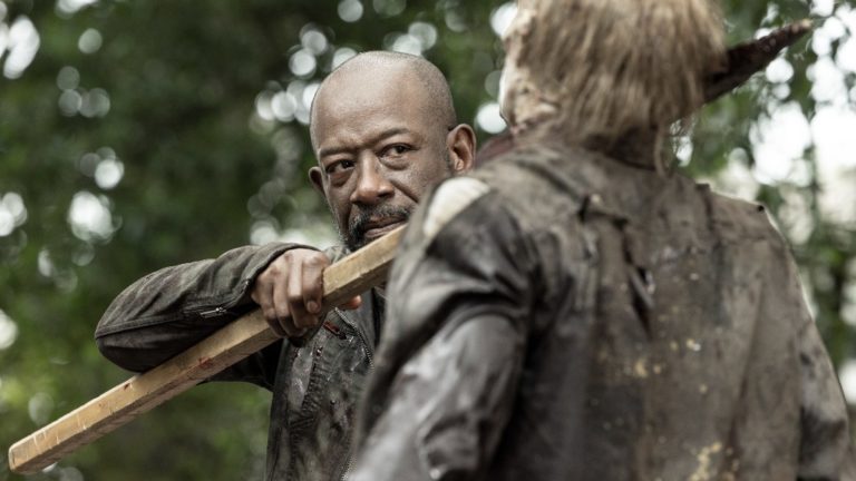 Lennie James brit színész mint Morgan Jones a Fear the Walking Dead nyolcadik évadában.