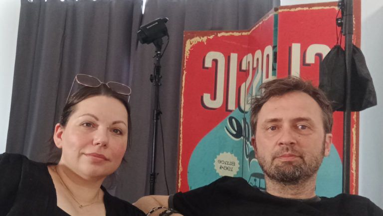 Bálint Judit és Pataki Gábor, a PodcastTér alapítói, a Klubrádió egykori vezető munkatársai