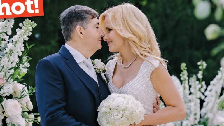 Várkonyi Andrea és Mészáros Lőrinc a HOT! magazinban.