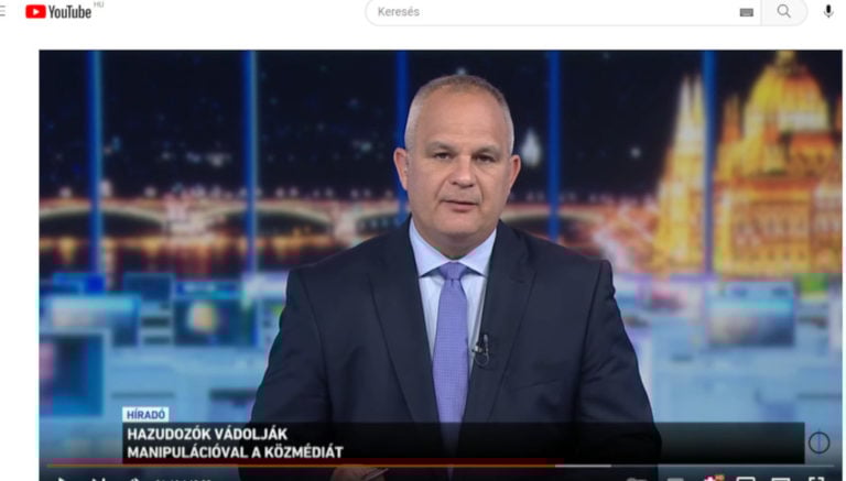 Az M1 Hazudozók vádolják hazugsággal ak közmédiát című riportja