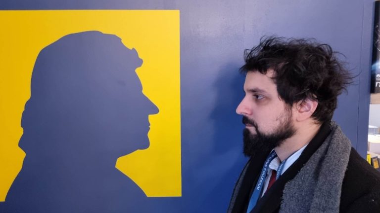 Sarkadi Nagy Márton újságíró.