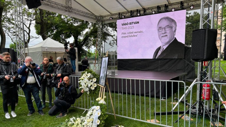 Vágó István búcsúztatása