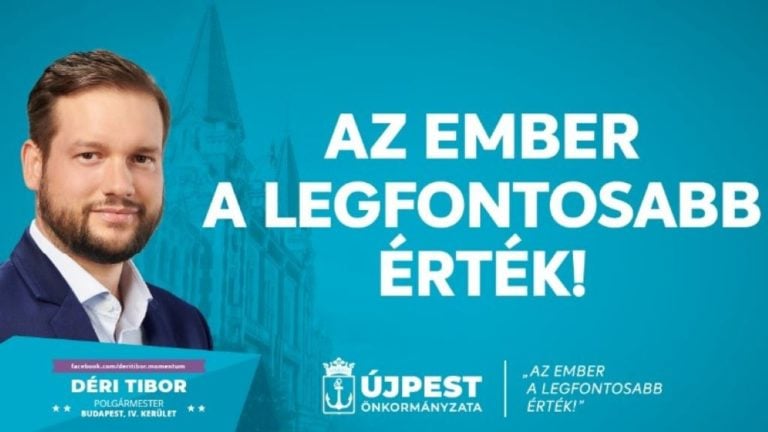 Déri Tibor újpesti polgármester facebook-oldala