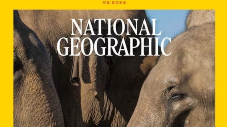 A National Geographic 2023. májusi számának címlapja.