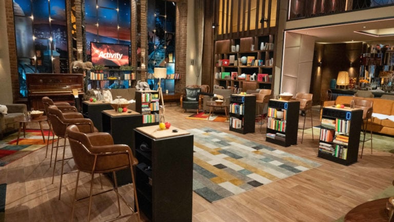 Az RTL Activity című műsorának díszlete