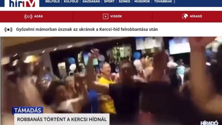 Képmanipuláció a HírTV-ben