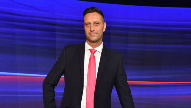 Szebeni István, a TV2 Tények távozó műsorvezetője