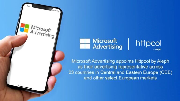 A Microsoft Advertising és a Httpool by Aleph együttműködése