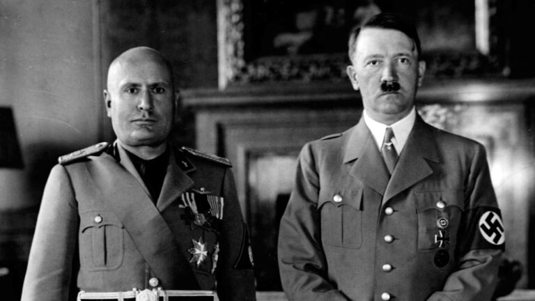 Benito Mussolini és Adolf Hitler 1940-ben