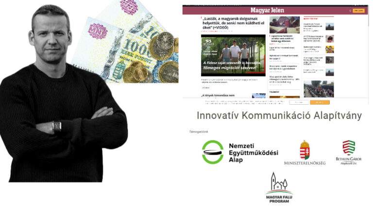 Toroczkai László, a Magyar Jelen, a közpénz és az Innovatív Kommunikációért Alapítvány állami támogatása
